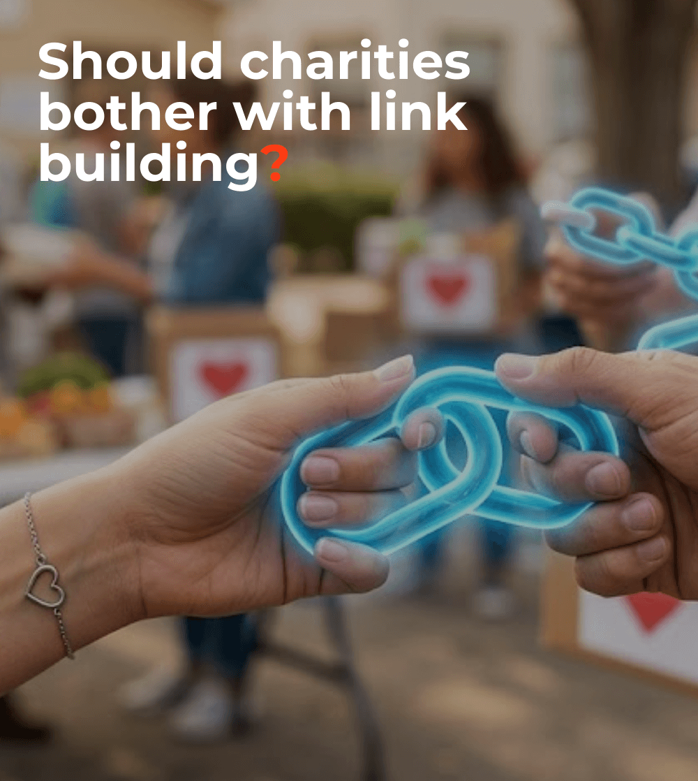 Should charities bother with link building