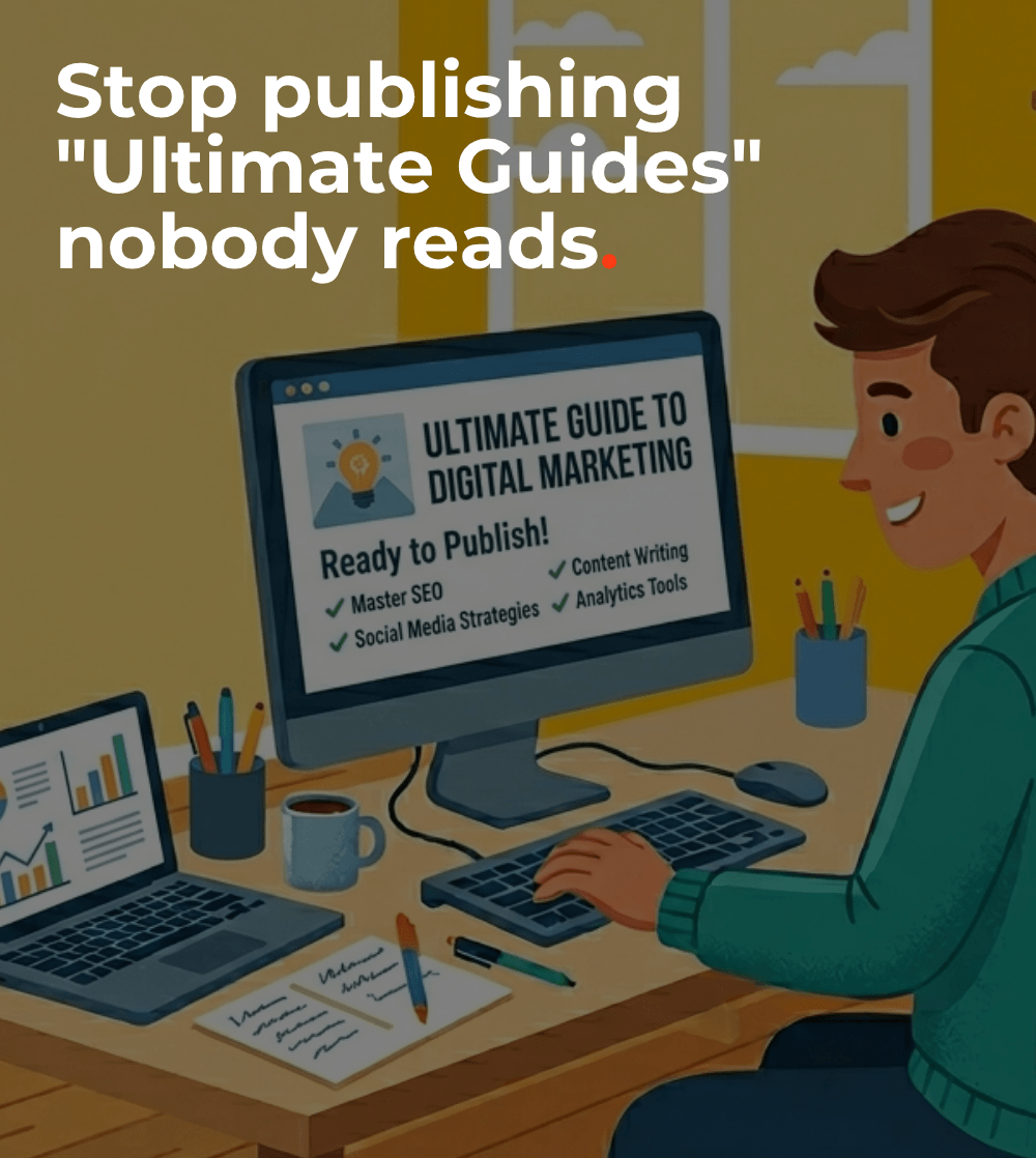 Stop Publishing Ultimate Guides Nobody Reads